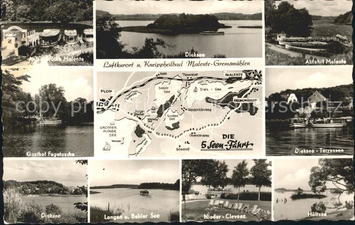 Malente-Gremsmuehlen Dieksee Rathaus Fegetasche