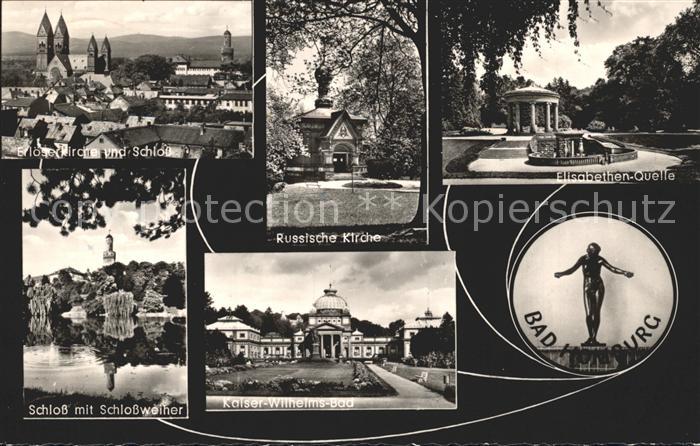 Bad Homburg Russische Kirche Schloss Elisabethen-Quelle