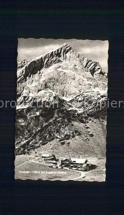 Hochalmspitze Fliegeraufnahme mit Hochalm