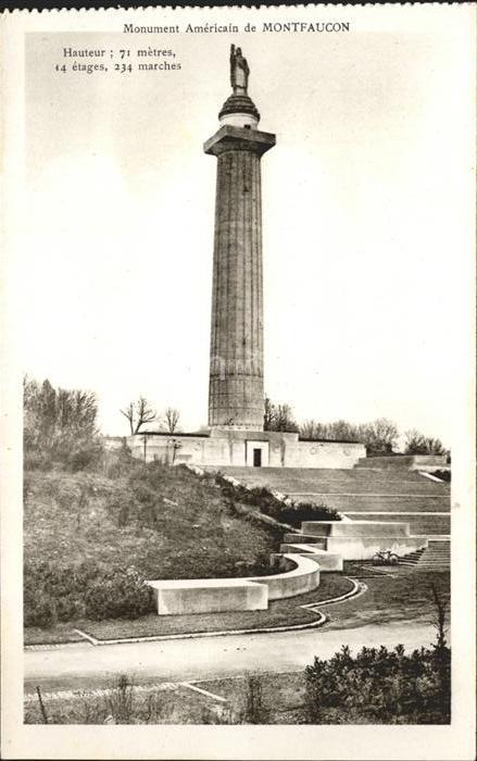 Montfaucon-Montigne Monument Americain