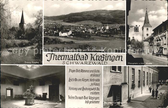 Bad Krozingen Hauptstrasse Thermalquelle Schauinsland