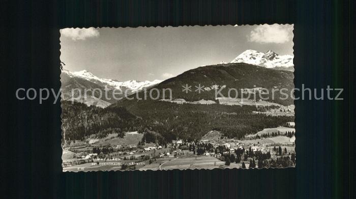 Kaernten Oberdrauburg Fliegeraufnahme