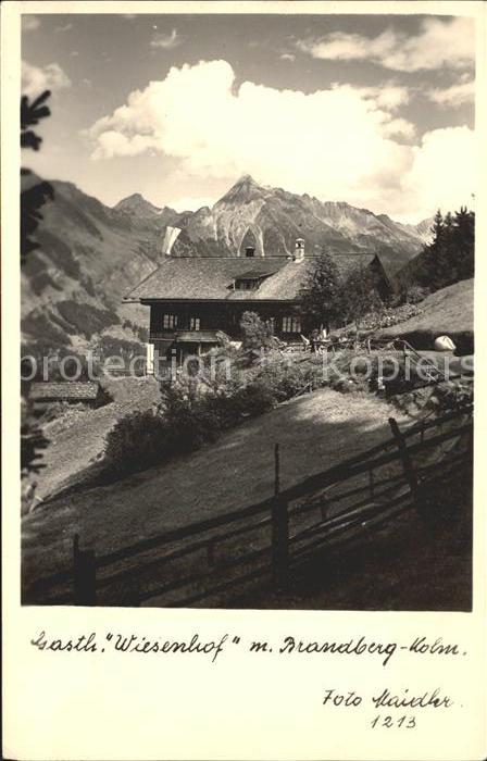 Brandberg Tirol Gasthaus Wiesenhof