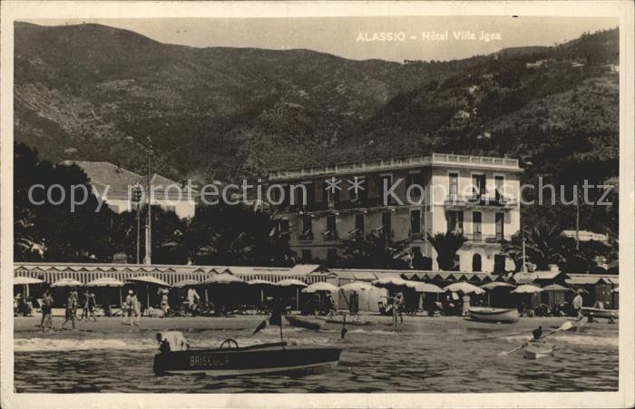 ALAssIO Savona Liguria IT Hotel Villa Igea