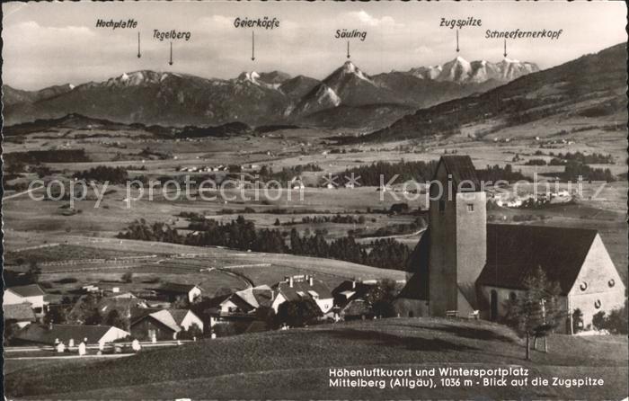 Mittelberg Oy mit Zugspitze