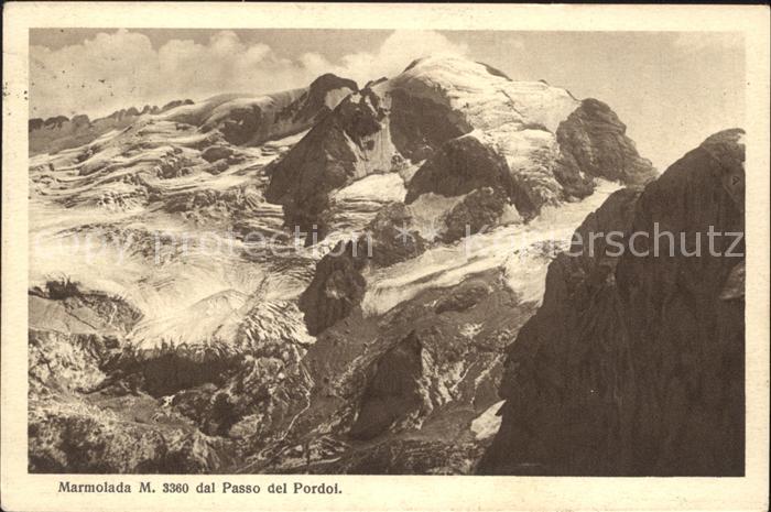 Marmolada Passo del Pordoi