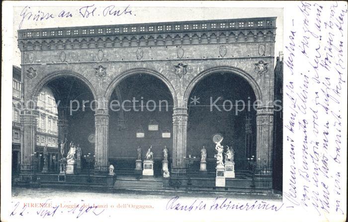 Firenze Florenz Loggia dei Lanzi