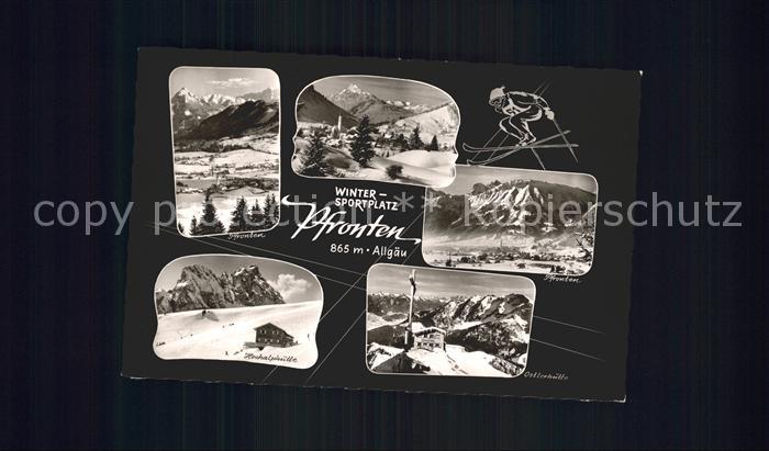 Pfronten Ostallgaeu Bayern Skigebiet