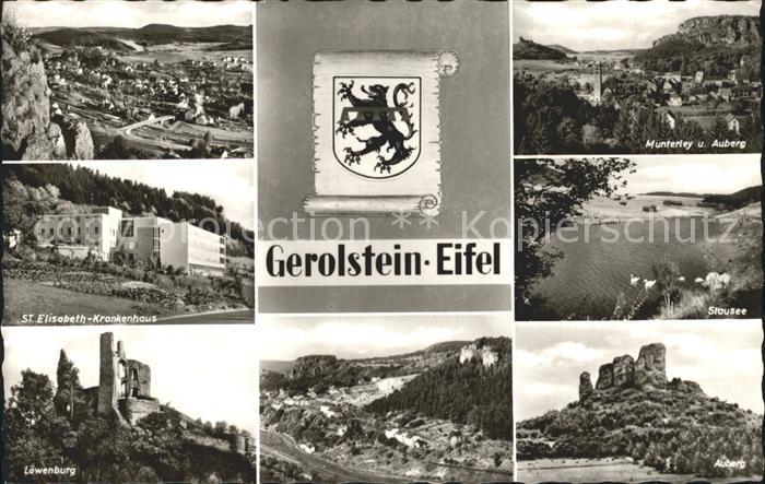 Gerolstein Rheinland-Pfalz Auberg Stause Loewenburg