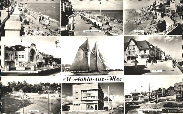 Saint-Aubin-sur-Mer Calvados Strandpartien