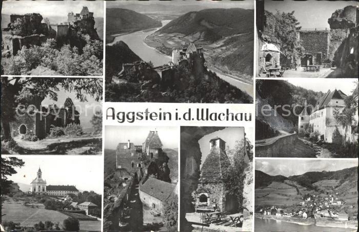 Aggstein Niederoesterreich Burgruine Aggstein
