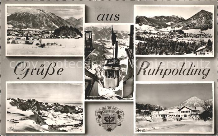 Ruhpolding Bayern Skigebiet Seilbahn