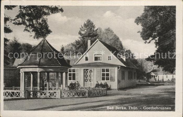 Bad Berka Goethebrunnen