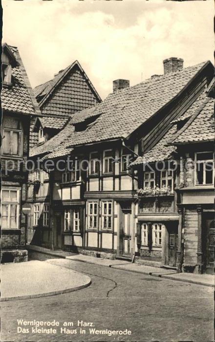 Wernigerode Harz Das kleinste Haus