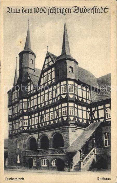 Duderstadt Niedersachsen Rathaus