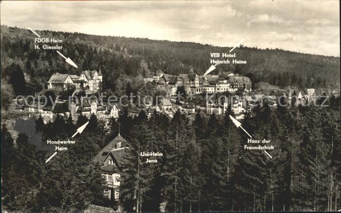Schierke Harz Uniheim Jena Handwerkerheim