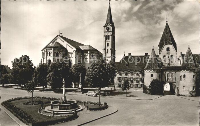 Weissenhorn Marktplatz Pfarrkirche