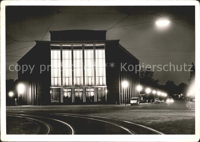 BOCHUM CITY Schauspielhaus bei Nacht