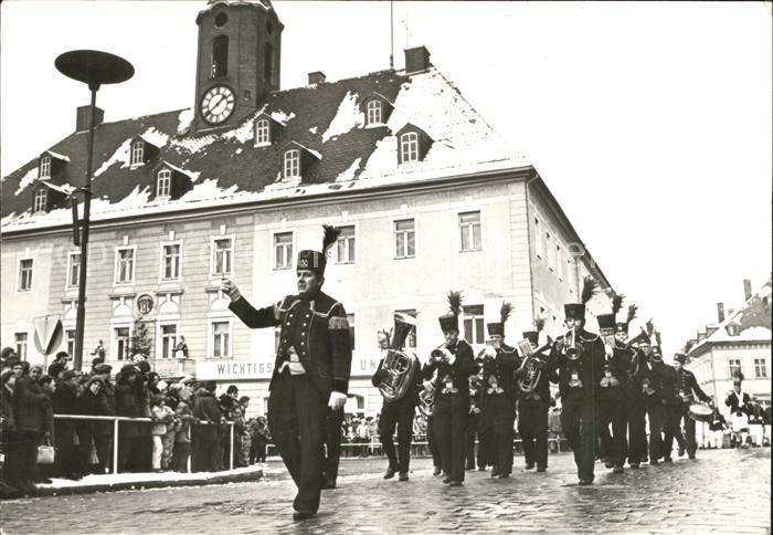 Annaberg-Buchholz Erzgebirge Bergparade zur Vorweihnachtszeit