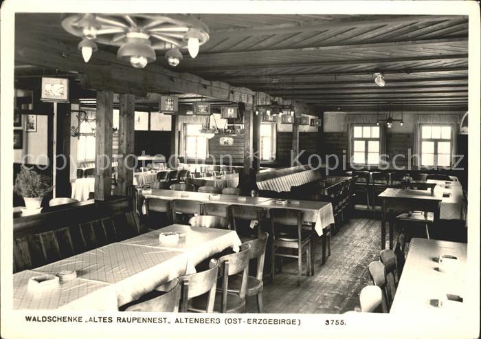 Altenberg Erzgebirge Waldschenke Altes Raupennest