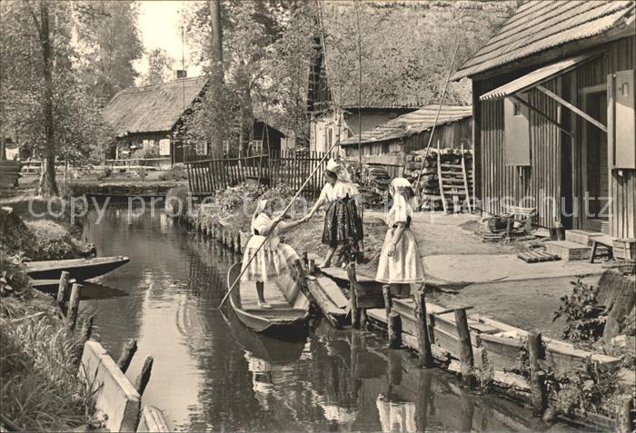 Spreewald Frauen in Tracht