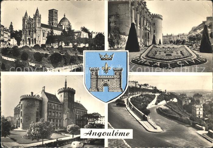 Angouleme Cathedrale Ecusson Fleuri Rathaus