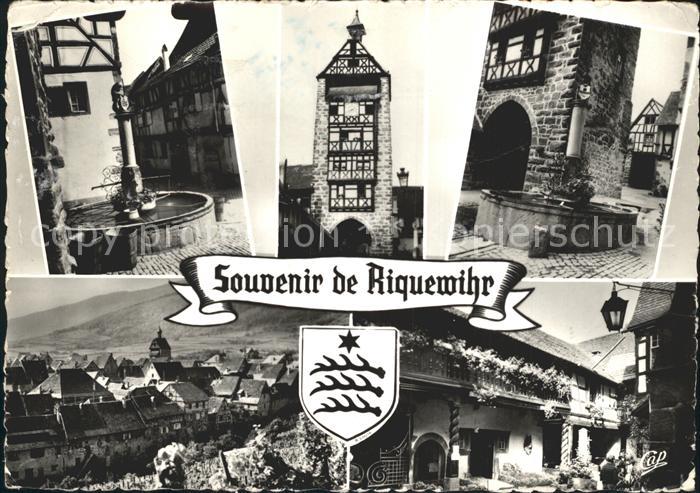Riquewihr Haut Rhin Fontaine Dolder Sinnbrunnen