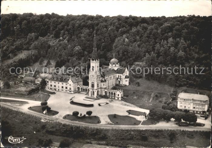 Domremy-la-Pucelle Vosges Fliegeraufnahme Basilique