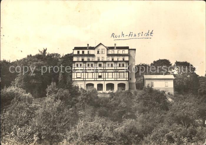 Blankenburg Harz FDGB Erholungsheim Clara Zetkin