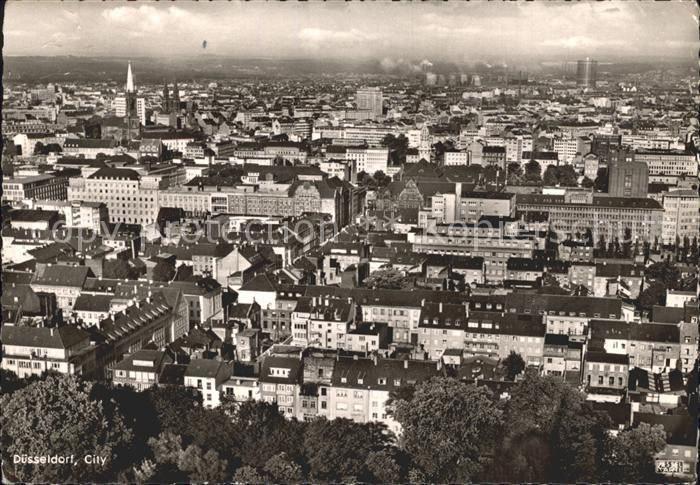 DuessELDORF CITY Fliegeraufnahme
