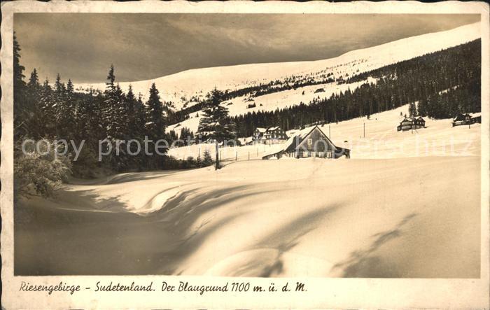 Sudetenland Region Riesengebirge Blaugrund