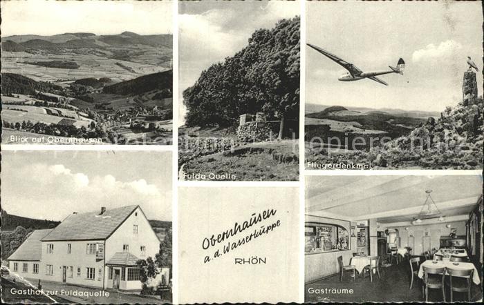 Oberhausen Nahe an der Wasserkuppe Fliegerdenkmal