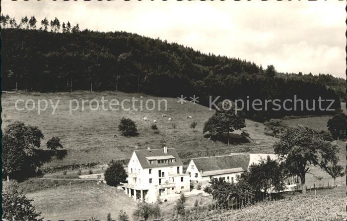 Unter-Sensbach Erholungsheim Haus Falkenberg