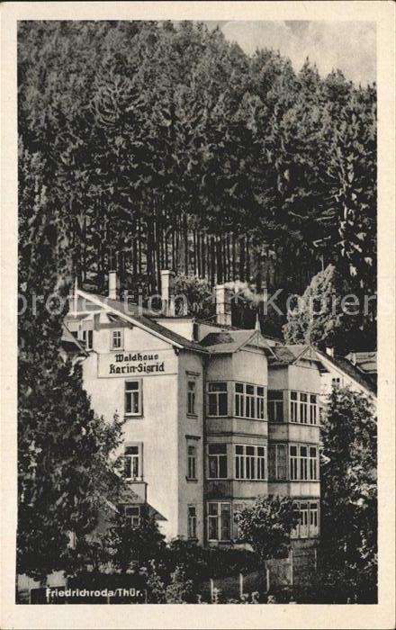 Friedrichsroda Waldhaus Karin Sigrid