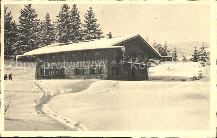 Sonthofen Oberallgaeu Birkenbuehl Huette