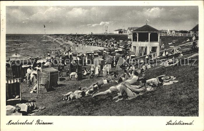 Buesum Nordseebad Sued-Strand