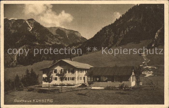 Oberstdorf Kuehberg Gasthaus