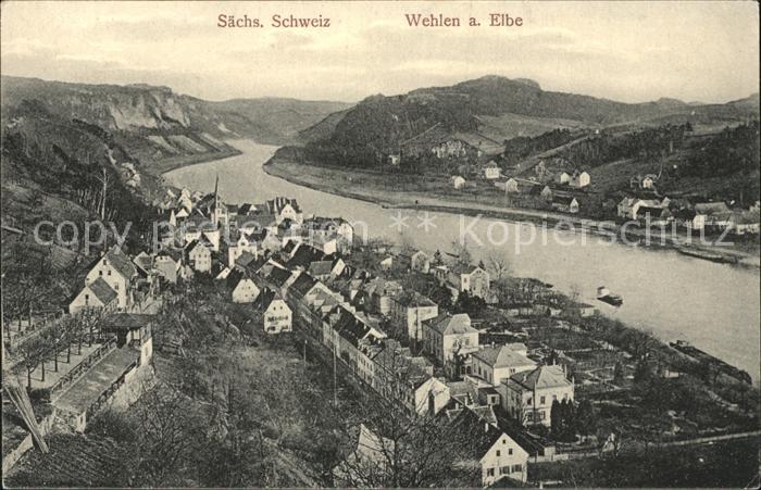 Wehlen Sachsen Elbpartie