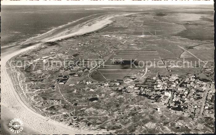 Langeoog Nordseebad Fliegeraufnahme