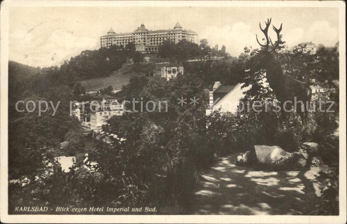 Karlsbad Eger Hotel Imperial und Bad