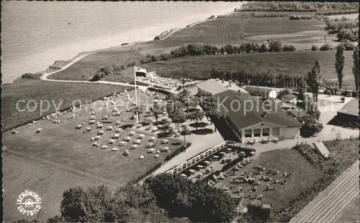 Travemuende Ostseebad Fliegeraufnahme Hermannshoehe