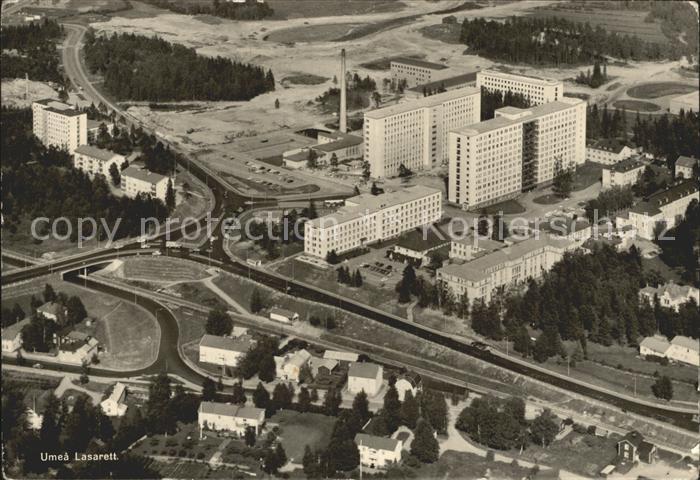 Umea Fliegeraufnahme Lasarett