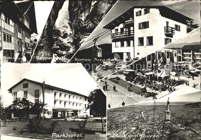Bregenz Vorarlberg Parkhotel Karren-Bergstation Messegelaende