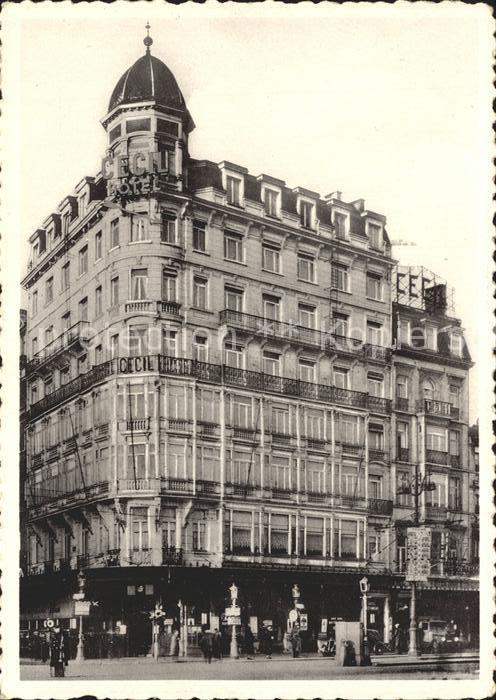 Bruxelles Bruessel Cecil Hotel