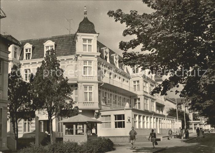 Ahlbeck Ostseebad Erholungsheim Bernhard Goering