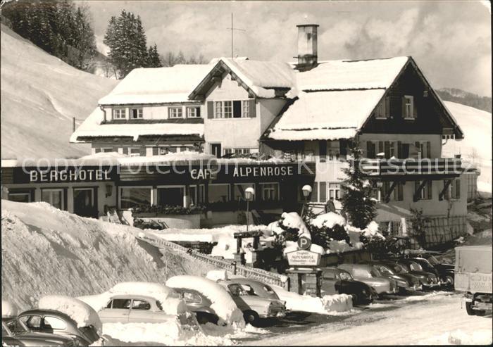 Mittelberg Kleinwalsertal Berghotel Alpenrose