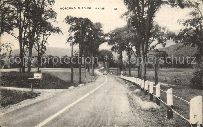 Maine Strassenpartie