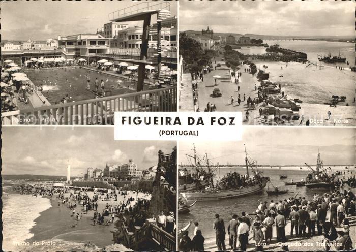 Figueira da Foz Hafen Strand
