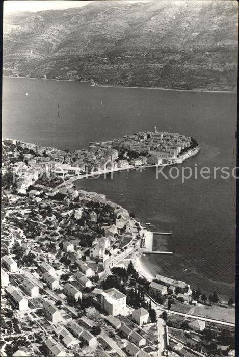 Korcula Fliegeraufnahme