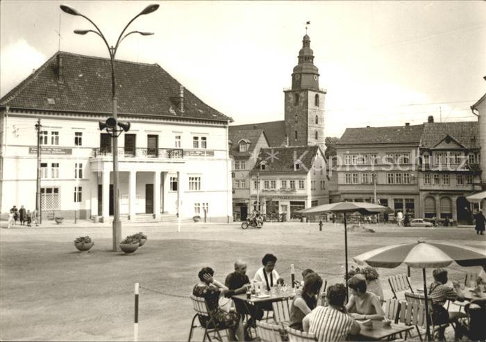 Sondershausen Thueringen Rathaus Platz der Deutsch Sowjetischen Freundschaft